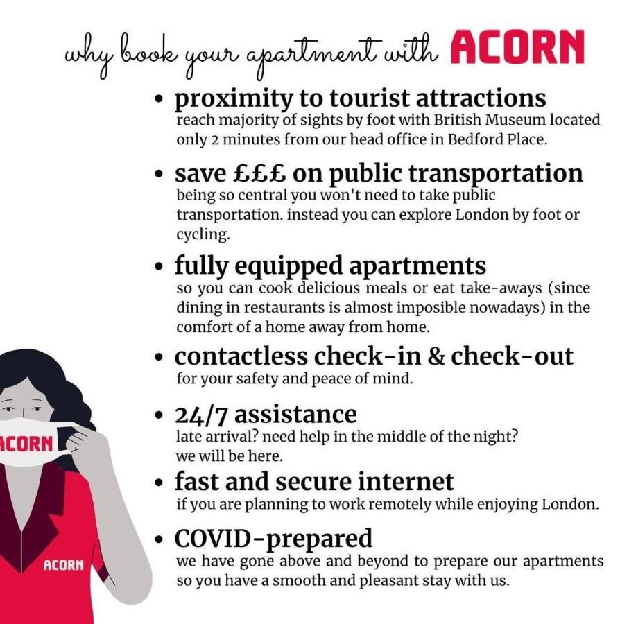 Acorn - Crawford House Apartments ロンドン エクステリア 写真